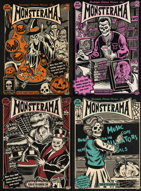 MONSTERAMA MAGAZINE BUNDLE!
