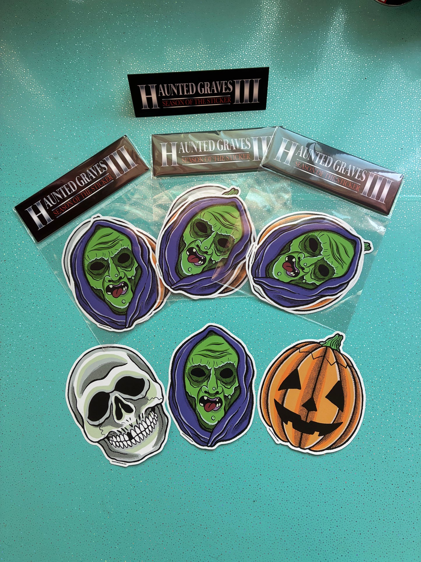 Jumbo Trick R Treaters Sticker set
