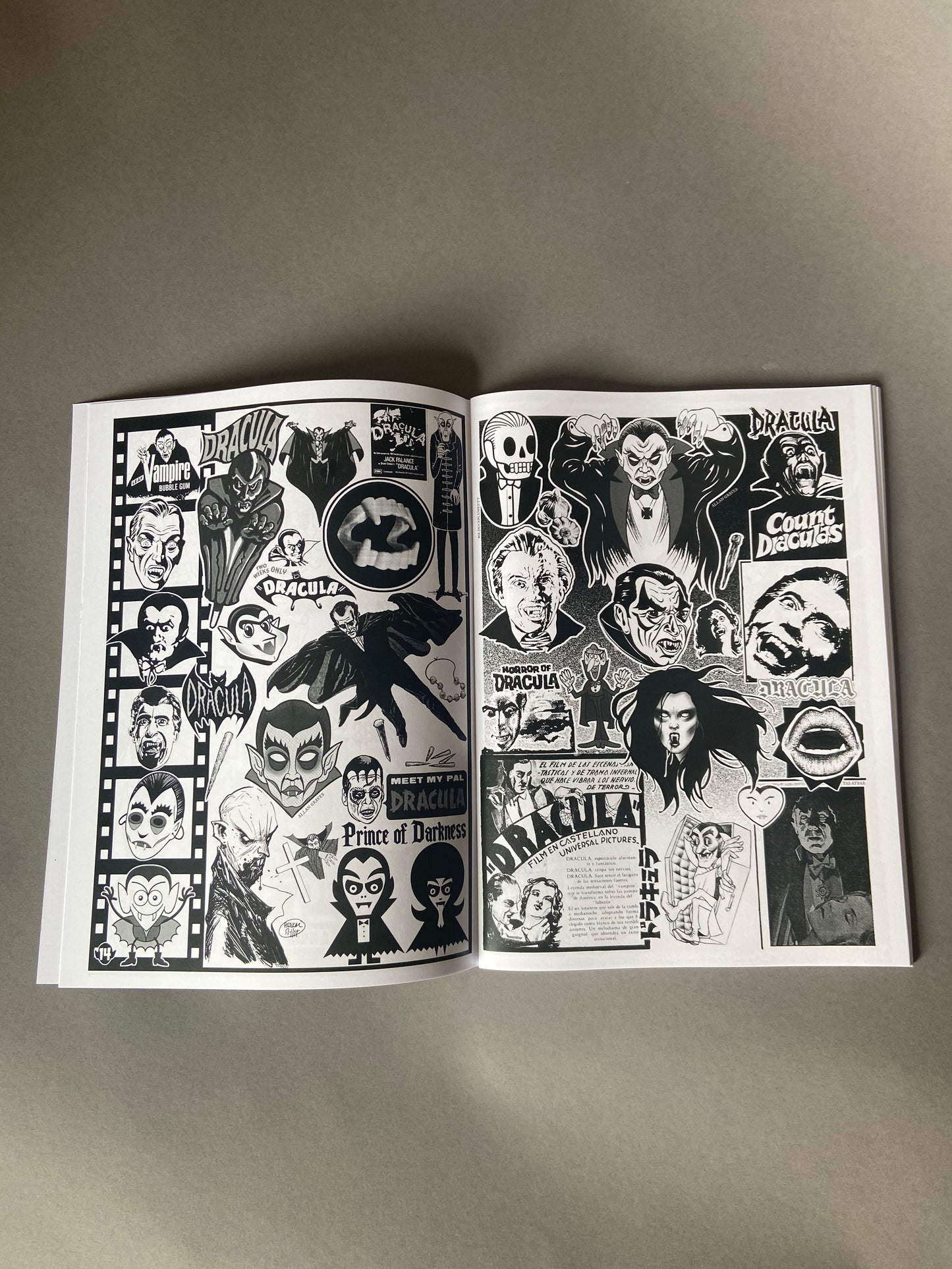 MONSTERAMA VINTAGE HORROR MAGAZINE #1